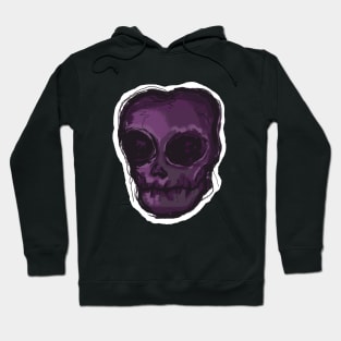 Purple Skull Hoodie